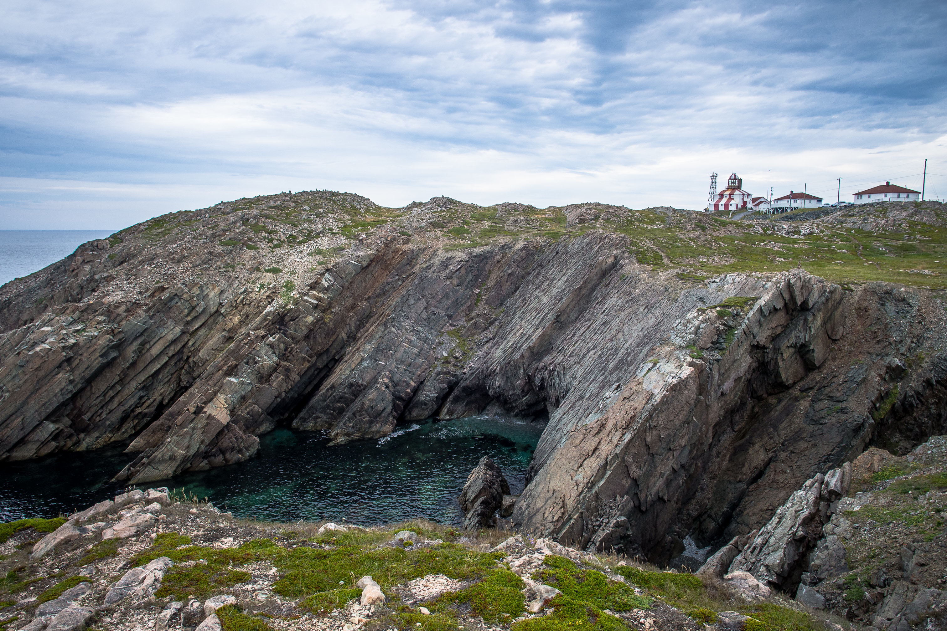 Cape Bonavista Lighthouse above the Atlantic coast
